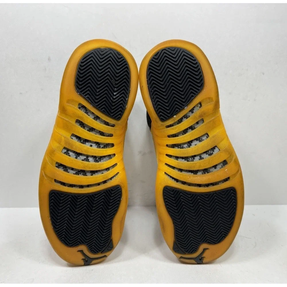 Nike Air Jordan 12 Retro University Gold 130690‑070 Men's Sz 9.5 Shoes Sneakers